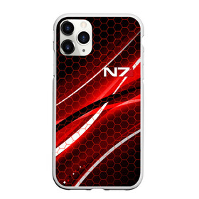 Чехол для iPhone 11 Pro Max матовый с принтом MASS EFFECT N7 в Тюмени, Силикон |  | bioware | n7 | shepard | броня | жнецы | костюм | масс эффект | н7 | стальная броня | шепард | эффект массы