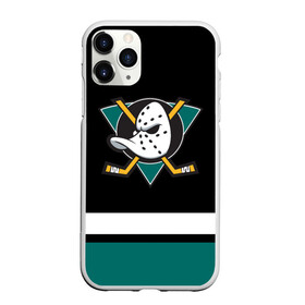 Чехол для iPhone 11 Pro Max матовый с принтом Анахайм Дакс в Тюмени, Силикон |  | anaheim | anaheim ducks | ducks | hockey | nhl | usa | дакс | нхл | спорт | сша | хоккей | шайба