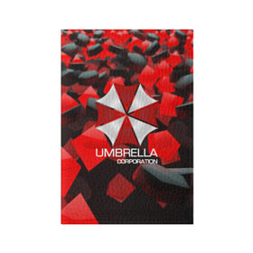 Обложка для паспорта матовая кожа с принтом Umbrella Corp. в Тюмени, натуральная матовая кожа | размер 19,3 х 13,7 см; прозрачные пластиковые крепления | Тематика изображения на принте: biohazard | biohazard 7 | crocodile | fang | game | hand | monster | new umbrella | resident evil | resident evil 7 | umbrella | umbrella corp | umbrella corporation | zombie