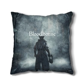 Подушка 3D с принтом Bloodborne. в Тюмени, наволочка – 100% полиэстер, наполнитель – холлофайбер (легкий наполнитель, не вызывает аллергию). | состоит из подушки и наволочки. Наволочка на молнии, легко снимается для стирки | bloodborne | bloodborne 2 | esport | game | playstation | бладборн | игра | киберспорт | киберспортсмен | порождение крови