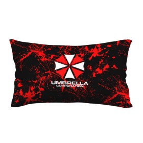 Подушка 3D антистресс с принтом Umbrella Corporation. в Тюмени, наволочка — 100% полиэстер, наполнитель — вспененный полистирол | состоит из подушки и наволочки на молнии | resident evil | umbrella corporation | амбрелла | амбрелла корпорейшн | вирус | вымышленная военная и фармацевтическая корпорация | игра | умбрелла