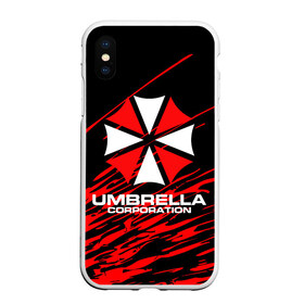 Чехол для iPhone XS Max матовый с принтом Umbrella Corporation в Тюмени, Силикон | Область печати: задняя сторона чехла, без боковых панелей | resident evil | umbrella corporation | амбрелла | амбрелла корпорейшн | вирус | вымышленная военная и фармацевтическая корпорация | игра | умбрелла