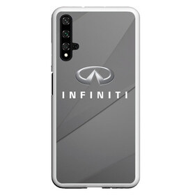 Чехол для Honor 20 с принтом Infiniti в Тюмени, Силикон | Область печати: задняя сторона чехла, без боковых панелей | abstract | auto | car | geometry | infiniti | sport | texture | абстракция | авто | автомобиль | автомобильные | бренд | геометрия | инфинити | классика | марка | машины | спорт | текстура