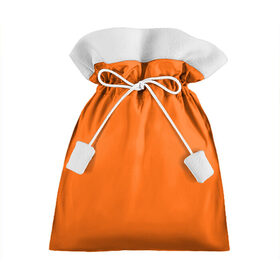 Подарочный 3D мешок с принтом Цвет апельсиновая корка в Тюмени, 100% полиэстер | Размер: 29*39 см | Тематика изображения на принте: orange peel | pantone | без рисунка | коричневый | лето весна | модный цвет 2020 | оранжевый | оттенок оранжевого | рыжий | цвет апельсиновая корка