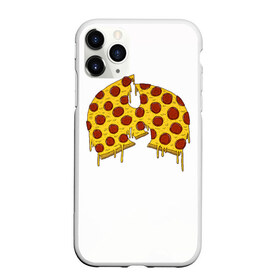 Чехол для iPhone 11 Pro матовый с принтом Pizza Clan в Тюмени, Силикон |  | ghostface | method man | pizza | rap | rza | wu tang | ву танг | еда | метод мен | пицца | рэп