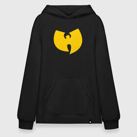 Худи SuperOversize хлопок с принтом Wu-Tang Clan. в Тюмени, 70% хлопок, 30% полиэстер, мягкий начес внутри | карман-кенгуру, эластичная резинка на манжетах и по нижней кромке, двухслойный капюшон
 | genius gza | method man | razor rza | wu tang | wu tang clan | ву танг клан | гангста рэп | гангстеры | девяти человек | музыка | хип хоп