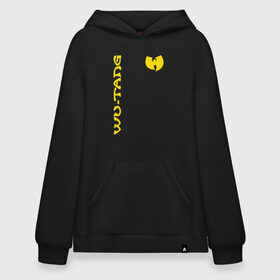 Худи SuperOversize хлопок с принтом Wu-Tang Clan. в Тюмени, 70% хлопок, 30% полиэстер, мягкий начес внутри | карман-кенгуру, эластичная резинка на манжетах и по нижней кромке, двухслойный капюшон
 | genius gza | method man | razor rza | wu tang | wu tang clan | ву танг клан | гангста рэп | гангстеры | девяти человек | музыка | хип хоп