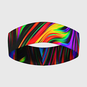 Повязка на голову 3D с принтом ABSTRACT в Тюмени,  |  | abstraction | geometry | hexagon | neon | paints | stripes | texture | triangle | абстракция | брызги | геометрия | краски | неон | неоновый | соты | текстура