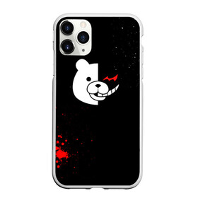 Чехол для iPhone 11 Pro матовый с принтом Monocuma в Тюмени, Силикон |  | anime | danganronpa | monocuma | аниме | анимэ | данганронпа | манакума | медведь | монокума | мономишка | черный медведь | школа отчаяния