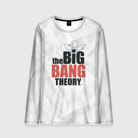Мужской лонгслив 3D с принтом Big Bang Theory logo в Тюмени, 100% полиэстер | длинные рукава, круглый вырез горловины, полуприлегающий силуэт | big bang theory | howard wolowitz | leonard hofstadter | penny | raj | sheldon cooper | stuart bloom | vdgerir | воловитц | леонард хофстедер | пэнни | радж | раджешь кутрапалли | тбв | теория большого взрыва | чак лорри | шелдон | шэл
