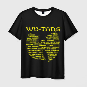 Мужская футболка 3D с принтом WU-TANG CLAN | ВУ ТАНГ (Z) в Тюмени, 100% полиэфир | прямой крой, круглый вырез горловины, длина до линии бедер | rap | wu tang | wu tang clan | ву танг | ву танг клан | реп | репер | рэп | рэпер