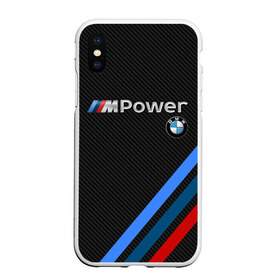 Чехол для iPhone XS Max матовый с принтом BMW POWER CARBON в Тюмени, Силикон | Область печати: задняя сторона чехла, без боковых панелей | bmw | carbon power | абстракция | авто | автомобиль | бмв | карбон | лого | логотип | машина | скорость