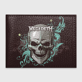 Обложка для студенческого билета с принтом Megadeth в Тюмени, натуральная кожа | Размер: 11*8 см; Печать на всей внешней стороне | Тематика изображения на принте: countdown to extinction | бас | гитара | группа | дэйв мастейн | кико лоурейро | лос анджелес | метал | трэш | хард рок | хеви метал