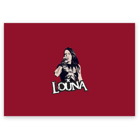 Поздравительная открытка A6 с принтом Louna в Тюмени, 100% бумага | плотность бумаги 280 г/м2, матовая, на обратной стороне линовка и место для марки
 | Тематика изображения на принте: louna | лу геворкян | луна | лусине | музыка | рок | русский рок