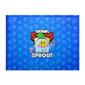 Обложка для студенческого билета с принтом BRAWL STARS SPROUT в Тюмени, натуральная кожа | Размер: 11*8 см; Печать на всей внешней стороне | 8 bit | 8 бит | bibi | brawl stars | crow | el brown | leon | leon shark | max | mr.p | phoenix | sally leon | shark | sprout | stars | virus | werewolf | акула | биби | вирус | ворон | леон | оборотень | пингвин