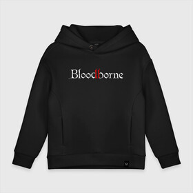 Детское худи Oversize хлопок с принтом Bloodborne. в Тюмени, френч-терри — 70% хлопок, 30% полиэстер. Мягкий теплый начес внутри —100% хлопок | боковые карманы, эластичные манжеты и нижняя кромка, капюшон на магнитной кнопке | bloodborne | bloodborne 2 | esport | game | playstation | бладборн | игра | киберспорт | киберспортсмен | порождение крови