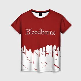 Женская футболка 3D с принтом Bloodborne. в Тюмени, 100% полиэфир ( синтетическое хлопкоподобное полотно) | прямой крой, круглый вырез горловины, длина до линии бедер | bloodborne | bloodborne 2 | esport | game | playstation | бладборн | игра | киберспорт | киберспортсмен | порождение крови
