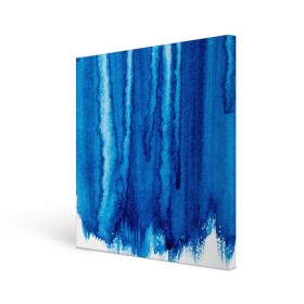 Холст квадратный с принтом Будь в потоке в Тюмени, 100% ПВХ |  | water | waterfall | абстракция | акварель | вода | водопад | голубая абстракция | дождь | краска | потеки краски | поток | потоки воды | потоки краски | текстура