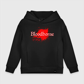 Детское худи Oversize хлопок с принтом Bloodborne. в Тюмени, френч-терри — 70% хлопок, 30% полиэстер. Мягкий теплый начес внутри —100% хлопок | боковые карманы, эластичные манжеты и нижняя кромка, капюшон на магнитной кнопке | bloodborne | bloodborne 2 | esport | game | playstation | бладборн | игра | киберспорт | киберспортсмен | порождение крови