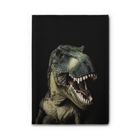 Обложка для автодокументов с принтом Динозавр T-Rex в Тюмени, натуральная кожа |  размер 19,9*13 см; внутри 4 больших “конверта” для документов и один маленький отдел — туда идеально встанут права | Тематика изображения на принте: dino | dinosauria | t rex | ti rex | дино | динозавр | парк юрского | т рекс | ти рекс | чудовище | юрский период | ящер | ящерица