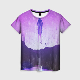 Женская футболка 3D с принтом Awen в Тюмени, 100% полиэфир ( синтетическое хлопкоподобное полотно) | прямой крой, круглый вырез горловины, длина до линии бедер | awen | eeoneguy | ivanguy | sugar | блоггер | иван | ивангай | подростки | рудской | хаю хай | ютуб