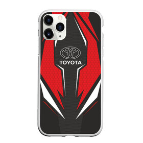 Чехол для iPhone 11 Pro Max матовый с принтом Toyota Driver team Red в Тюмени, Силикон |  | driver | driver team | racing | toyota | toyota team | гонки | тайота | тоёта | тойота