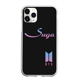 Чехол для iPhone 11 Pro матовый с принтом BTS Suga в Тюмени, Силикон |  | Тематика изображения на принте: bts | j hope | j pop | jimin | jin | jungkook | k pop | korea | music | nct | pop | pop idols | suga | v | айдолы | бтс | идолы | к поп | корейская музыка | корея | нст | поп | попса | чимин