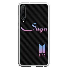 Чехол для Honor P30 с принтом BTS Suga в Тюмени, Силикон | Область печати: задняя сторона чехла, без боковых панелей | Тематика изображения на принте: bts | j hope | j pop | jimin | jin | jungkook | k pop | korea | music | nct | pop | pop idols | suga | v | айдолы | бтс | идолы | к поп | корейская музыка | корея | нст | поп | попса | чимин