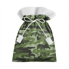 Подарочный 3D мешок с принтом ВЯЗАННЫЙ КАМУФЛЯЖ в Тюмени, 100% полиэстер | Размер: 29*39 см | Тематика изображения на принте: camouflage | армия | военная форма | военный | вооружение | вооруженные силы | вязанный | защита | защитный цвет | зеленый | камуфляж | коричневый | маскировка | солдат | униформа | форма | хаки