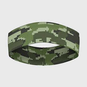Повязка на голову 3D с принтом ВЯЗАННЫЙ КАМУФЛЯЖ в Тюмени,  |  | camouflage | армия | военная форма | военный | вооружение | вооруженные силы | вязанный | защита | защитный цвет | зеленый | камуфляж | коричневый | маскировка | солдат | униформа | форма | хаки