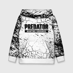 Детская толстовка 3D с принтом PREDATOR: HUNTING GROUNDS. в Тюмени, 100% полиэстер | двухслойный капюшон со шнурком для регулировки, мягкие манжеты на рукавах и по низу толстовки, спереди карман-кенгуру с мягким внутренним слоем | 90 е | predator | predator:hunting grounds | апгрейд | взгляд | воители | добыча | клыки | монстр | монстры | предатор | пришелец | против чужого | существо | фантастика | фэнтези | хищник