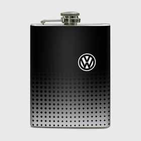 Фляга с принтом Volkswagen в Тюмени, металлический корпус | емкость 0,22 л, размер 125 х 94 мм. Виниловая наклейка запечатывается полностью | volkswagen | vw | vw значок | vw лого | vw марка | vw эмблема | wv | значок vw | значок фольксваген | лого автомобиля | лого вольцваген | логотип vw | фольксваген | фольцваген