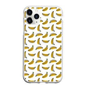 Чехол для iPhone 11 Pro Max матовый с принтом Бананы в Тюмени, Силикон |  | banana | vegan | абстракция банан | банан | бананы | веган | веганам | веганский | гавайский | еда | желтый | летний | лето | паттерн | правильное питание | рисунок банан | рисунок линией | фрукты