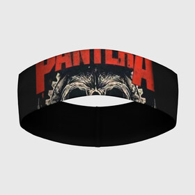 Повязка на голову 3D с принтом Pantera. в Тюмени,  |  | pantera | американская метал группа | грув метал | группа | музыка | пантера | рок | рок группа