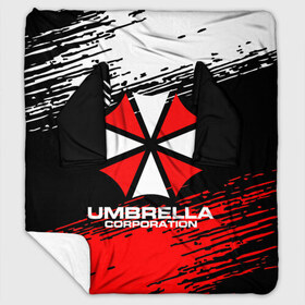 Плед с рукавами с принтом Umbrella Corporation в Тюмени, 100% полиэстер | Закругленные углы, все края обработаны. Ткань не мнется и не растягивается. Размер 170*145 | resident evil | umbrella corporation | амбрелла | амбрелла корпорейшн | вирус | вымышленная военная и фармацевтическая корпорация | игра | умбрелла