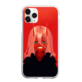 Чехол для iPhone 11 Pro Max матовый с принтом LITTLE DEVIL в Тюмени, Силикон |  | 02 | anime | darling in the franxx | hiro | manga | zero two | аниме | любимый во франксе | манга | милый во франксе | ноль два | хиро