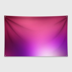 Флаг-баннер с принтом Нежный цвет в Тюмени, 100% полиэстер | размер 67 х 109 см, плотность ткани — 95 г/м2; по краям флага есть четыре люверса для крепления | красный | нежный цвет | плавный переход | фиолетовый