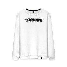Мужской свитшот хлопок с принтом The Shining Logo в Тюмени, 100% хлопок |  | the shining | vdosadir | сияние | стэнли кубрик