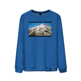 Мужской свитшот хлопок с принтом The Shining Landscape в Тюмени, 100% хлопок |  | Тематика изображения на принте: the shining | vdosadir | горы | пейзаж | сияние | стэнли кубрик