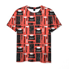 Мужская футболка 3D с принтом The Shining в Тюмени, 100% полиэфир | прямой крой, круглый вырез горловины, длина до линии бедер | the shining | vdosadir | сияние | стэнли кубрик