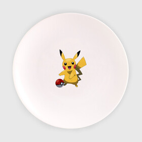 Тарелка 3D с принтом Пикачу в Тюмени, фарфор | диаметр - 210 мм
диаметр для нанесения принта - 120 мм | pikachu | pokemon | аниме | зверек | мультик | мультфильм | пика | пикачу | покемон | покемоны
