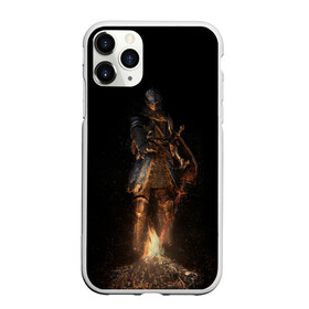 Чехол для iPhone 11 Pro Max матовый с принтом Dark Souls One в Тюмени, Силикон |  | dark | souls | костер