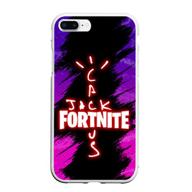 Чехол для iPhone 7Plus/8 Plus матовый с принтом FORTNITE X TRAVIS SCOTT в Тюмени, Силикон | Область печати: задняя сторона чехла, без боковых панелей | astro | astronomical | astroworld | cactus | fort | fortnite | jack | nite | nomical | scott | travis | world | астро | астрономикал | джек | джэк | кактус | найт | номикал | скотт | трэвис | форт | фортнайт