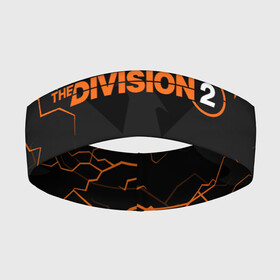 Повязка на голову 3D с принтом THE DIVISION 2 в Тюмени,  |  | division tom | the division | the division 2 | tom clancy s the division. | tom clancy the division | tom clancy the division 2