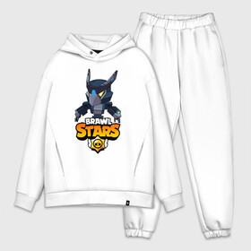 Мужской костюм хлопок OVERSIZE с принтом BRAWL STARS CROW BLACK в Тюмени,  |  | bibi | brawl stars | crow | leon | leon shark | max | mecha crow | mr.p | phoenix | sally leon | sprout | stars | unicorn | virus 8 bit | werewolf | биби | ворон | леон | оборотень | пингвин