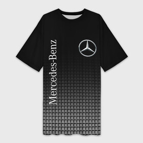Платье-футболка 3D с принтом MERCEDES BENZ в Тюмени,  |  | amg | auto | brabus | mercedes | sport | авто | автомобиль | автомобильные | амг | брабус | бренд | марка | машины | мерседес | спорт