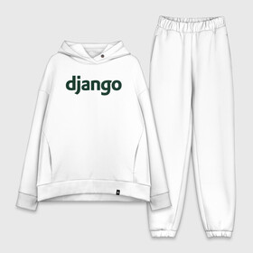 Женский костюм хлопок Oversize с принтом Django в Тюмени,  |  | django | джанго