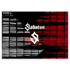 Поздравительная открытка с принтом  SABATON в Тюмени, 100% бумага | плотность бумаги 280 г/м2, матовая, на обратной стороне линовка и место для марки
 | Тематика изображения на принте: sabaton | даниель муллбак | йоаким броден | крис рёланд | оскар монтелиус | пэр сундстрём | рикард сунден | сабатон | тоббе энглунд | томми юханссон | ханнес ван дал