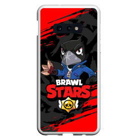 Чехол для Samsung S10E с принтом BRAWL STARS CROW в Тюмени, Силикон | Область печати: задняя сторона чехла, без боковых панелей | bibi | brawl stars | coach mike | crow | leon | leon shark | max | mecha crow | mr.p | phoenix | sally leon | sprout | stars | unicorn | virus 8 bit | werewolf | биби | ворон | леон | оборотень | пингвин