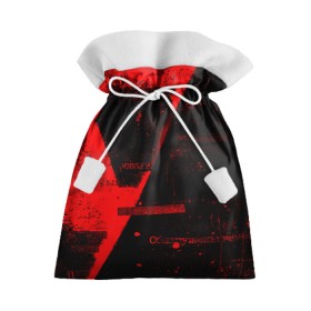 Подарочный 3D мешок с принтом Grunge art red в Тюмени, 100% полиэстер | Размер: 29*39 см | art | grunge | red | арт | буквы | гранж | красный | надпись | символы | слова | сообщение | текст | фраза | фразы